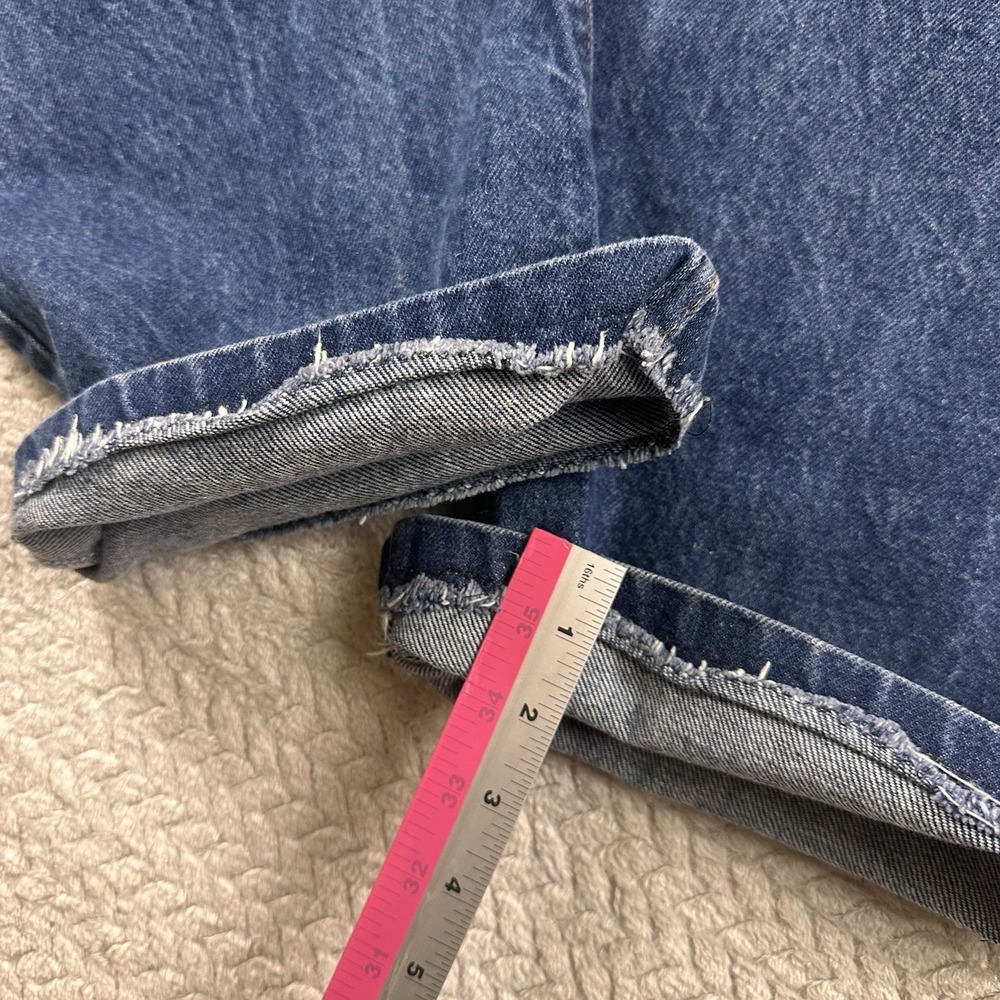 Vintage Levi's 517 Orange Tab Men's 38x30 Stone Wash Skater 80's 90's Y2K Hemmed - Picture 11 of 16